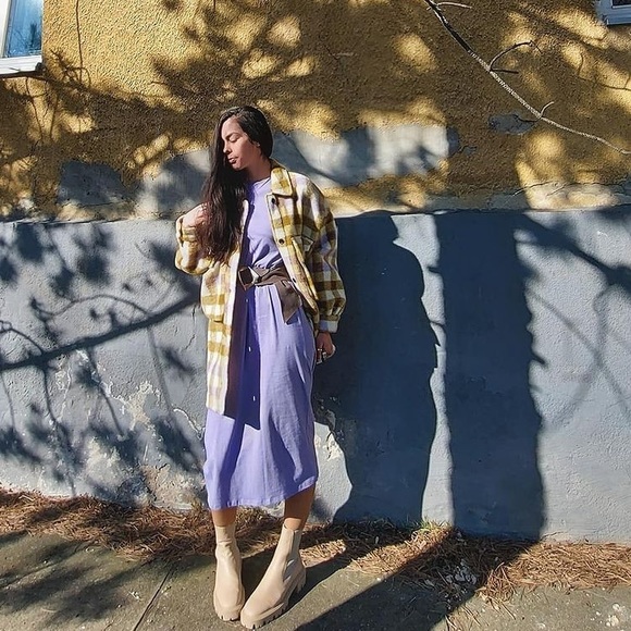 𝗡𝗪𝗧 𝗭𝗮𝗿𝗮 • Oversized Plaid Overshirt - Picture 13 of 16